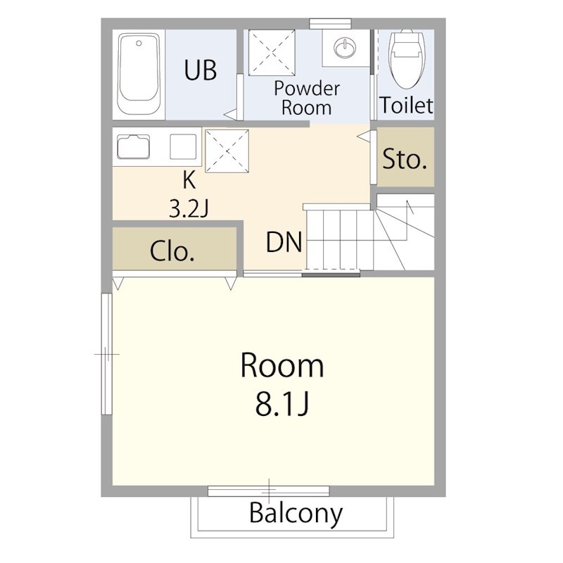 レーガベーネ松戸 間取り図