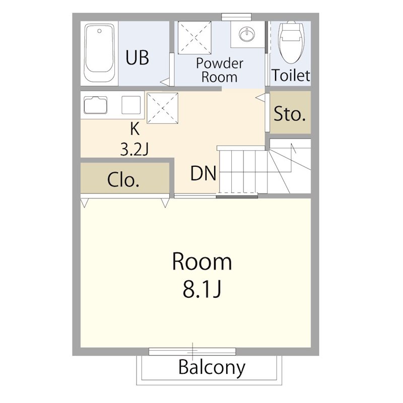 レーガベーネ松戸 間取り図