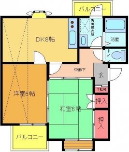 メゾンGP 間取り図