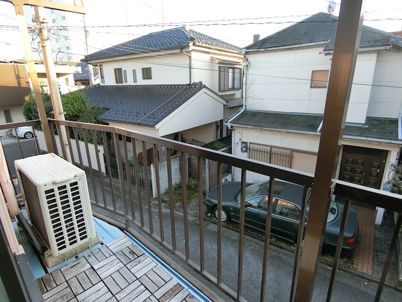 フラット若林   ベランダ