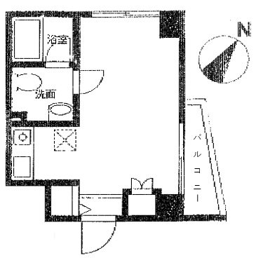 ボン・ヴォワール 間取り図