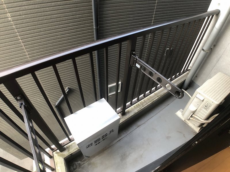 ボン・ヴォワール ベランダ