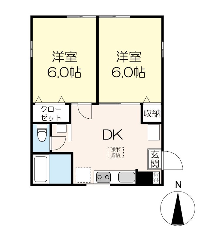 K＆Kハウス 間取り図