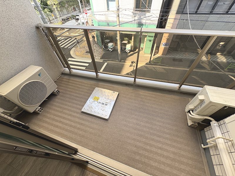 Legabene八丁堀 ベランダ