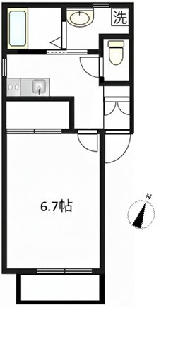 ANNEX YAMANOTE 間取り図