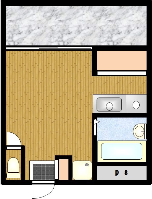 キャロット柏   間取り図