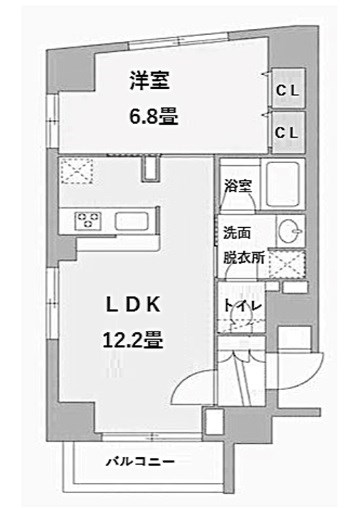 アイルイムーブル浅草 間取り図