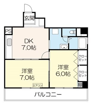 ラ・プリエ 間取り図