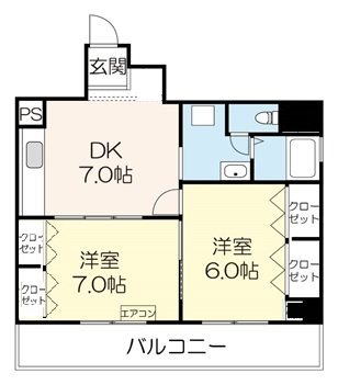 ラ・プリエ 間取り図
