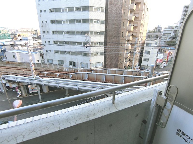 ルシエール旗の台 ベランダ