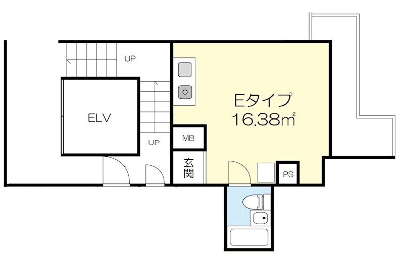 いなほハイツ 間取り図