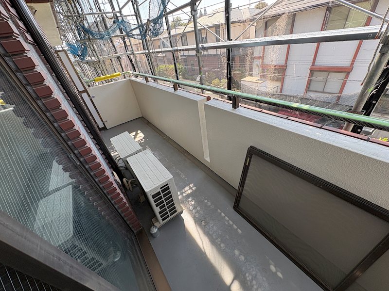 木崎台マンション ベランダ