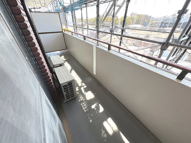 木崎台マンション ベランダ