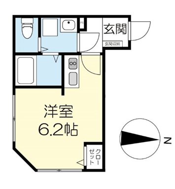 753ハイム亀有 間取り図