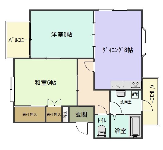 メゾンGP 間取り図
