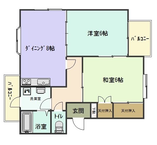 メゾンGP 間取り図