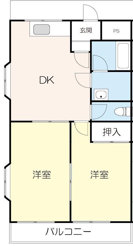 Fコート東千葉 間取り図
