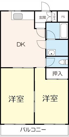 Fコート東千葉 間取り図