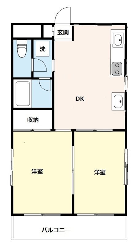 ラ・ブランシュ 間取り図