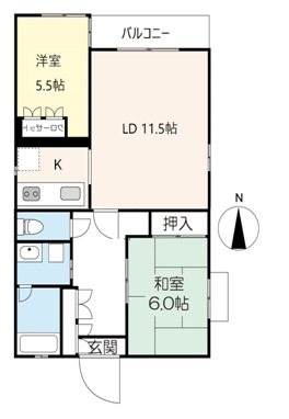 ジャルディーノ千歳 間取り図