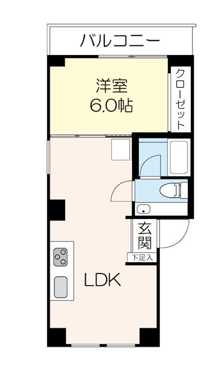 クレール赤堤 間取り図
