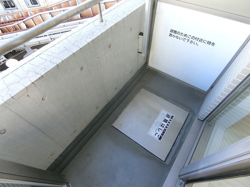 ルシエール旗の台 ベランダ