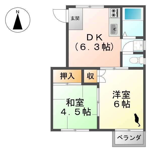 プロミネンス壱番館 間取り