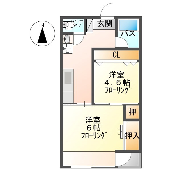 アルプス水野ビル 間取り