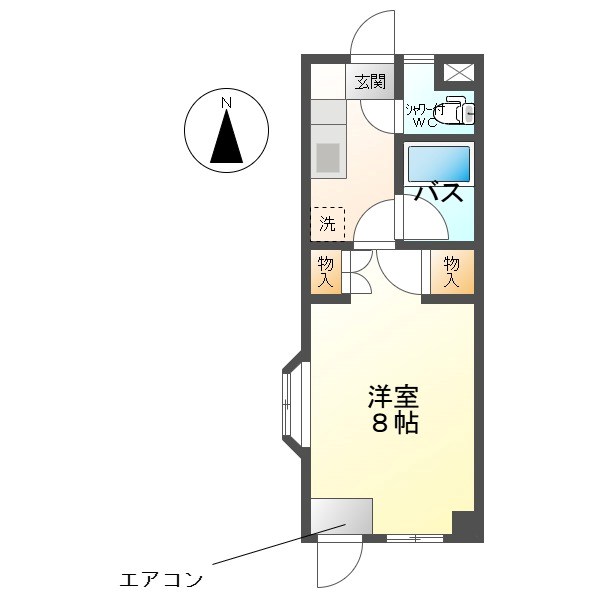 グリーンコートＣ 間取り