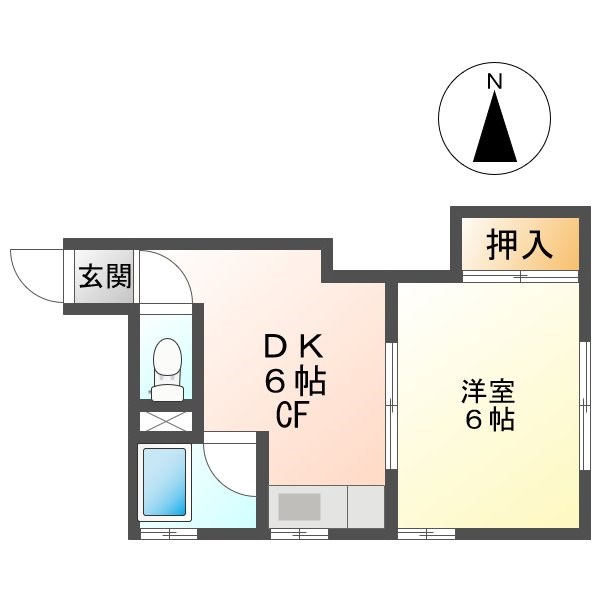 中央ハイツ 間取り
