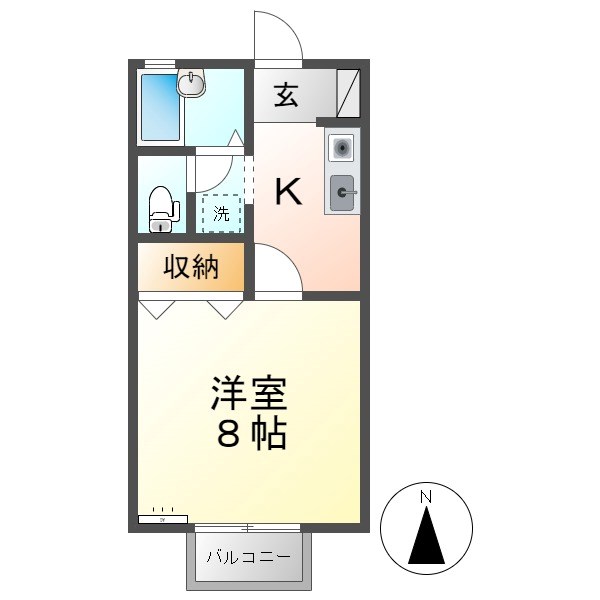 長野県佐久市岩村田916-7 間取り