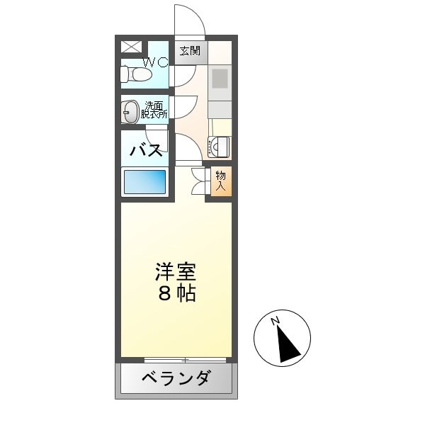 メゾン晩霞 間取り