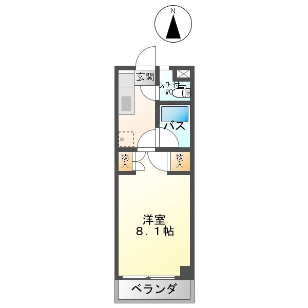 グリーンコートＣ 間取り