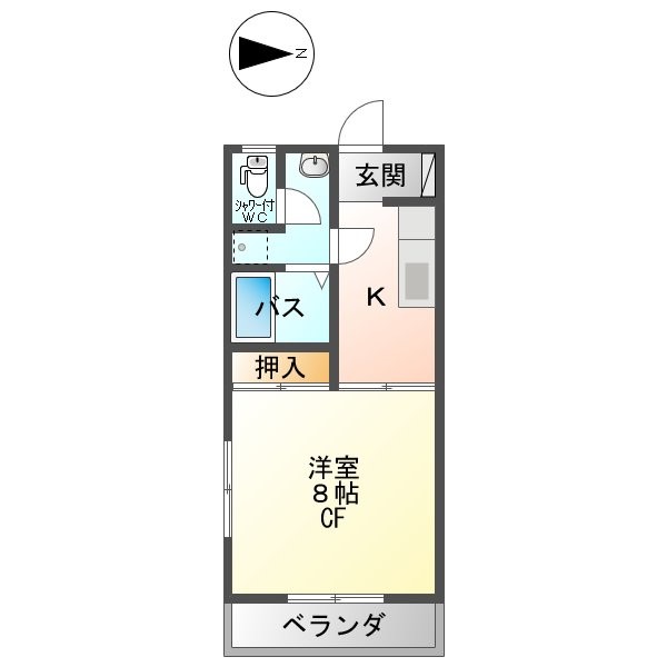 旭ハイツ 間取り