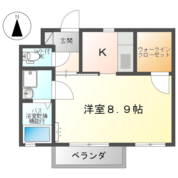 ハイツパティオ 間取り
