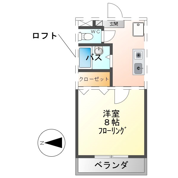 ハーベスト常入 間取り