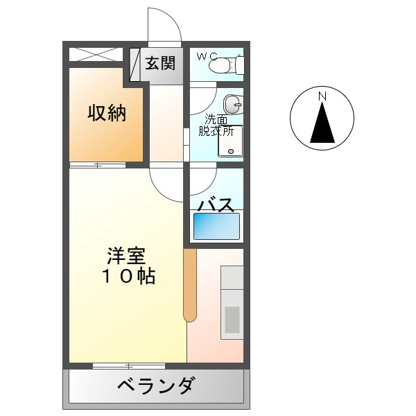 Brandnew City C 間取り