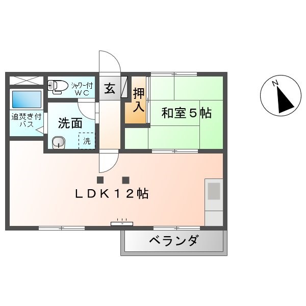 タウニィ寿里 間取り