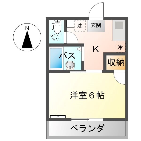 スイングハイツN-3 間取り