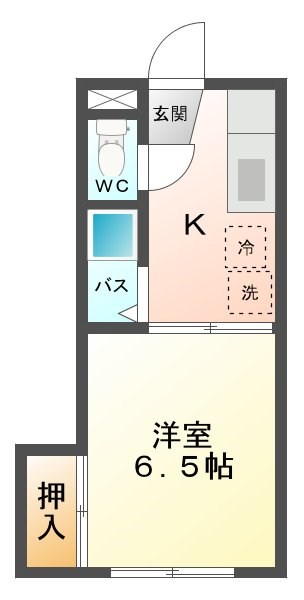 東信ハイツＣ 間取り