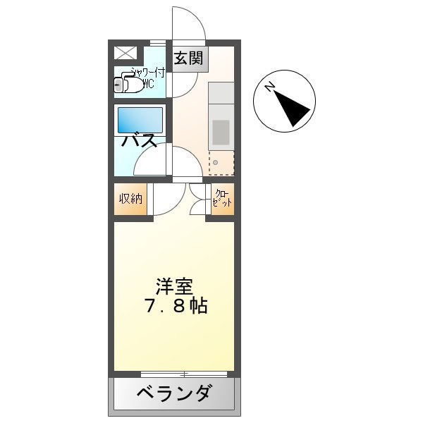 メゾンセシボン東部 間取り