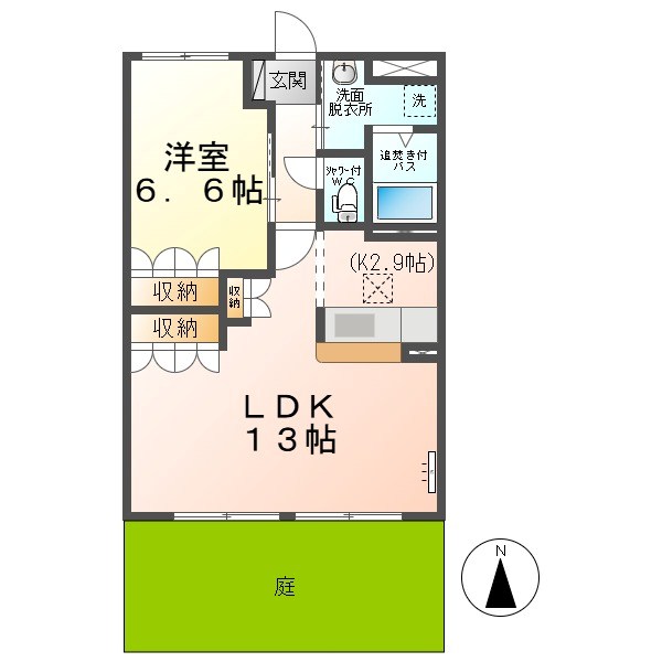 グリーンオアシス・Ｋ 間取り