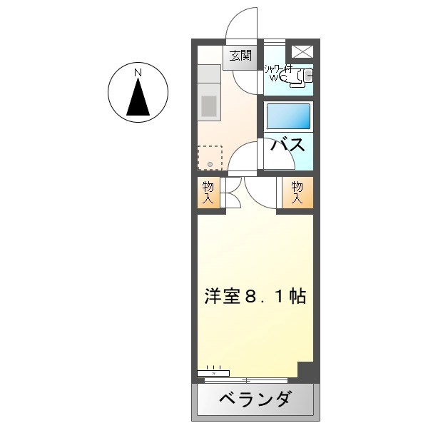 グリーンコートＣ 間取り