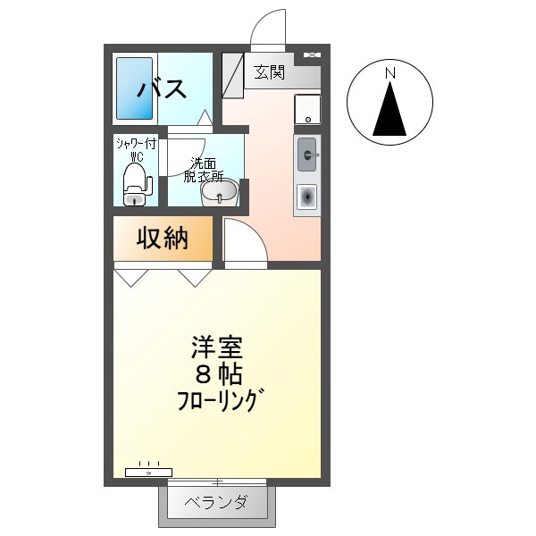 セジュール 間取り