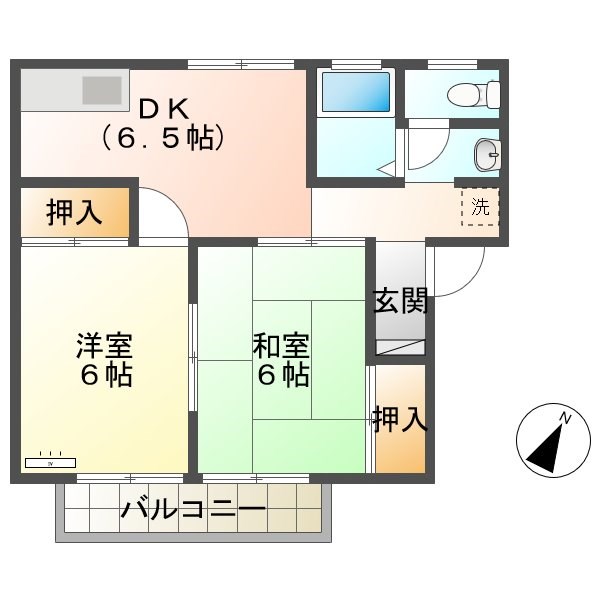 長野県小諸市御幸町２丁目 間取り
