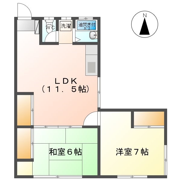 マンション PINE TREE 間取り