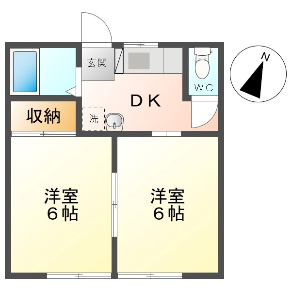 川辺町マンション 間取り