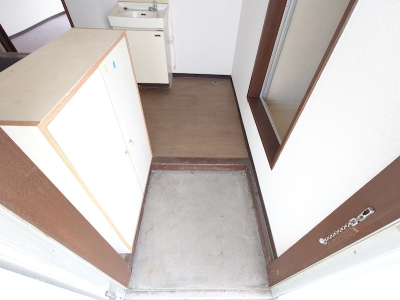 川辺町マンション 玄関