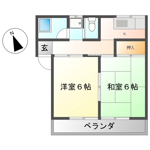 サンテラス東部 間取り