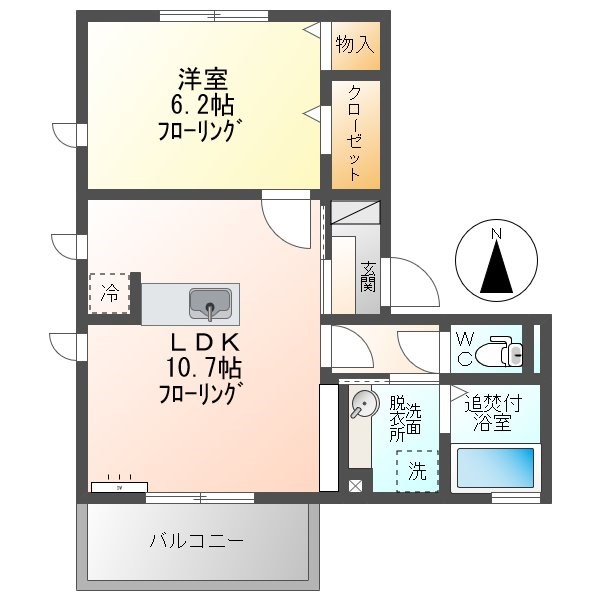 ピース 間取り